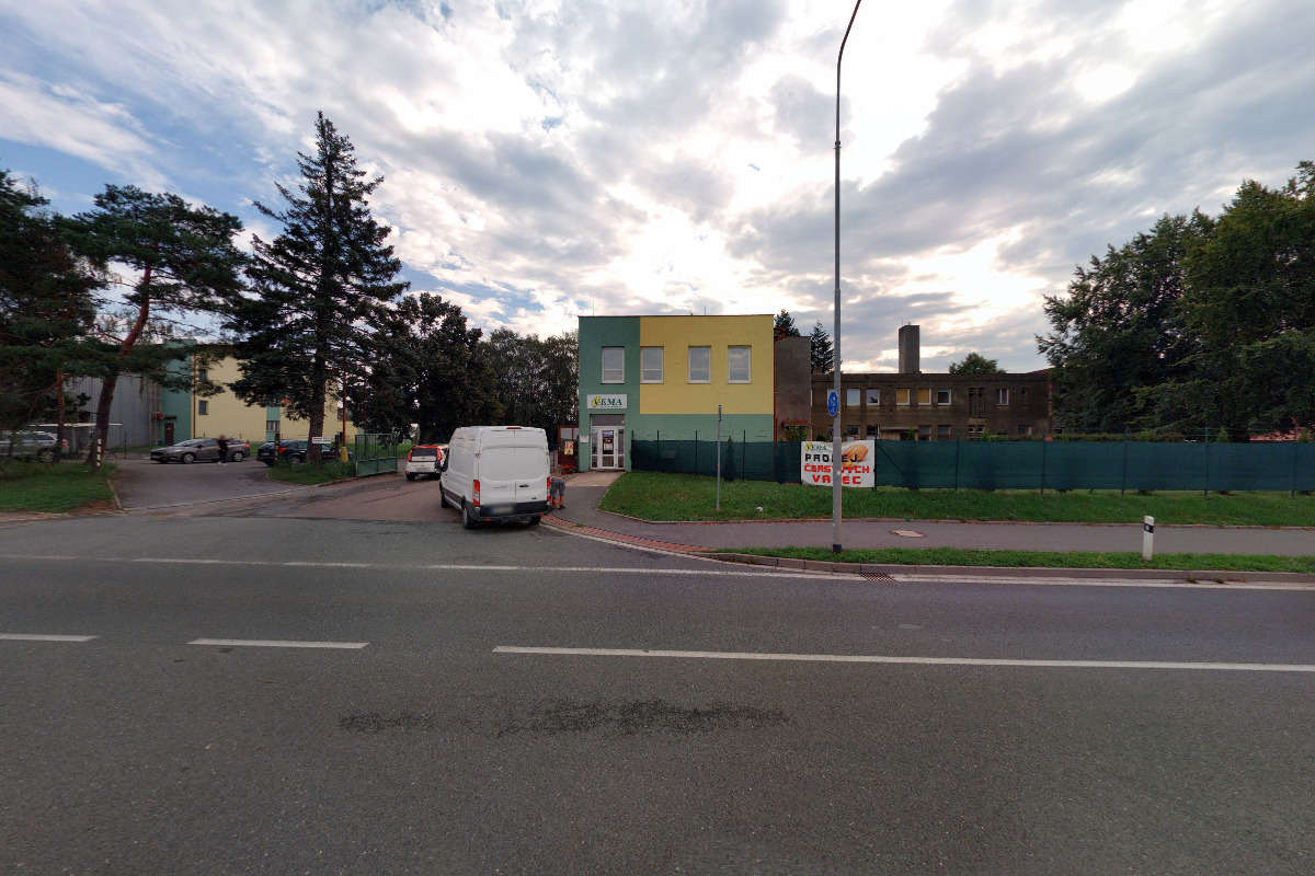 Vrátnice centrály — exteriér